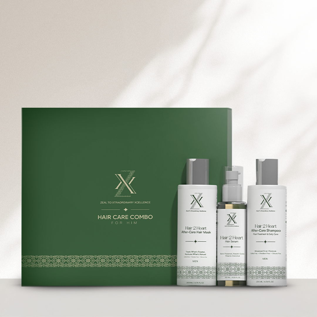 ZXX Hair2Heart Shampoo Mask Serum Combo | Professional Haircare