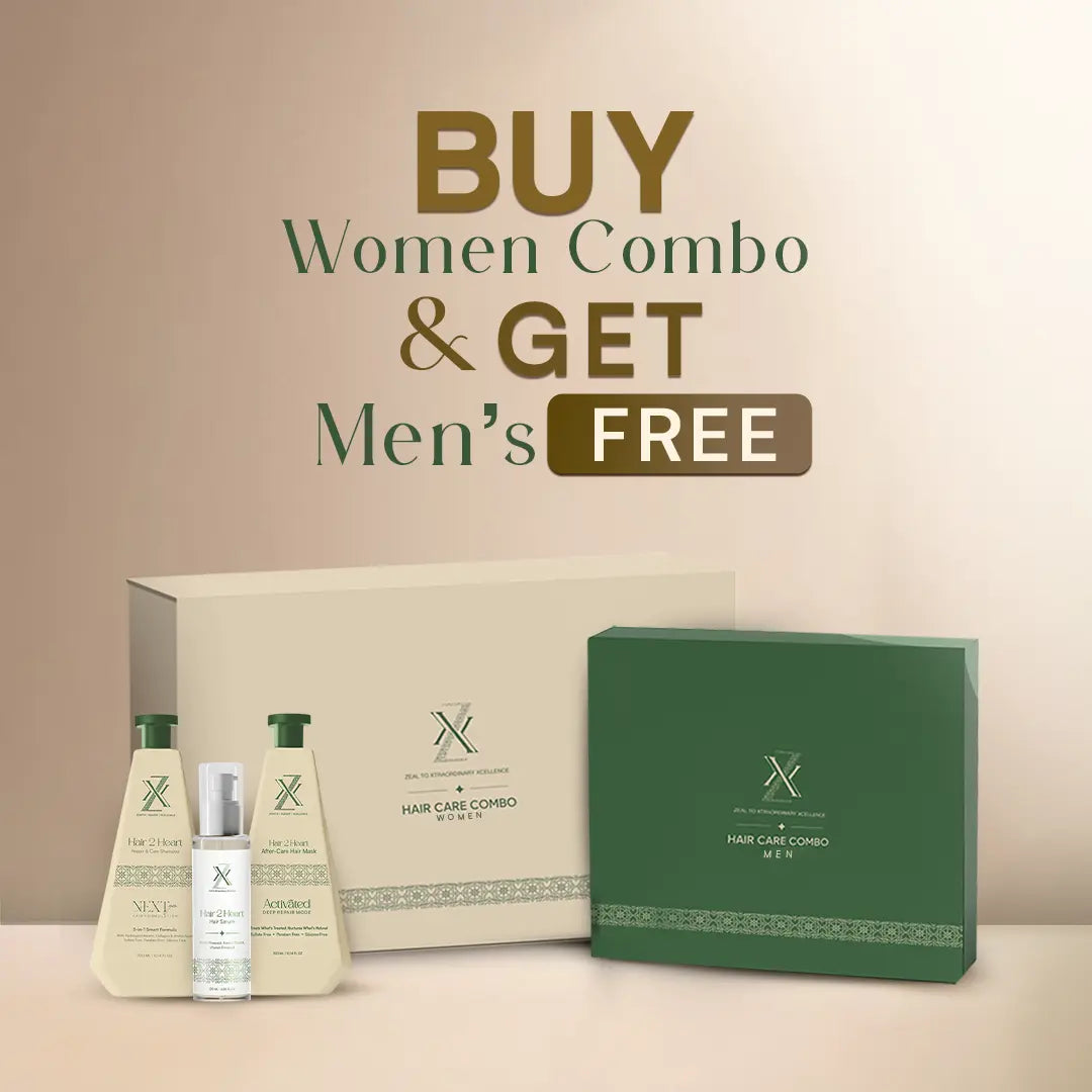 ZXX Hair2Heart Shampoo Mask Serum Combo | Professional Haircare