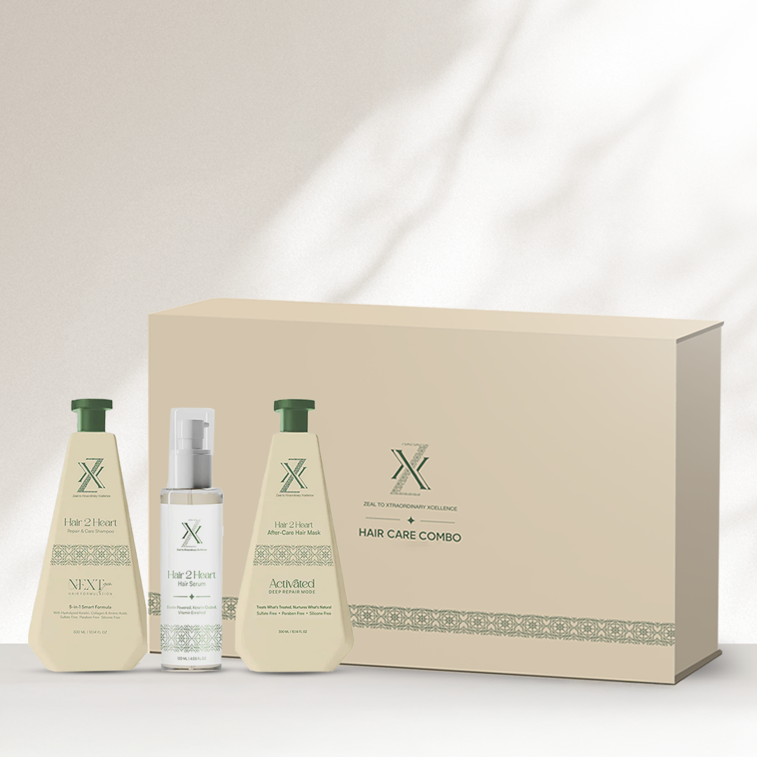 ZXX Hair2Heart Shampoo Mask Serum Combo | Professional Haircare