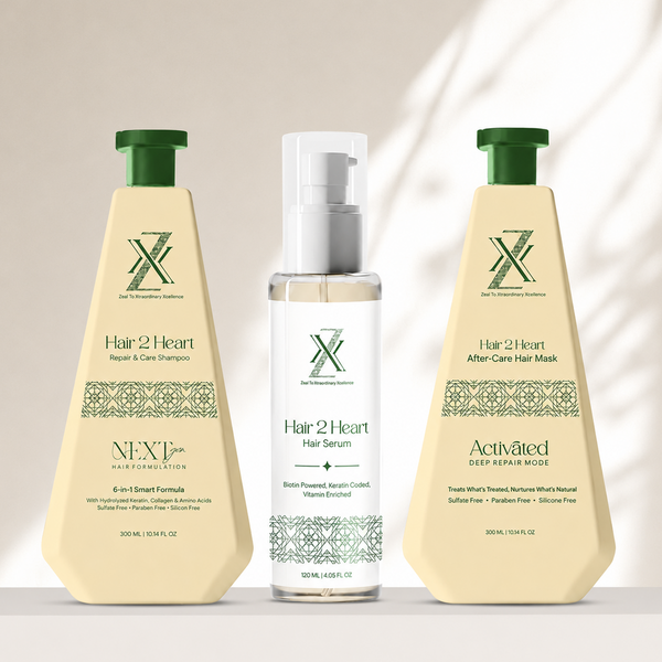 ZXX Hair2Heart Shampoo Mask Serum