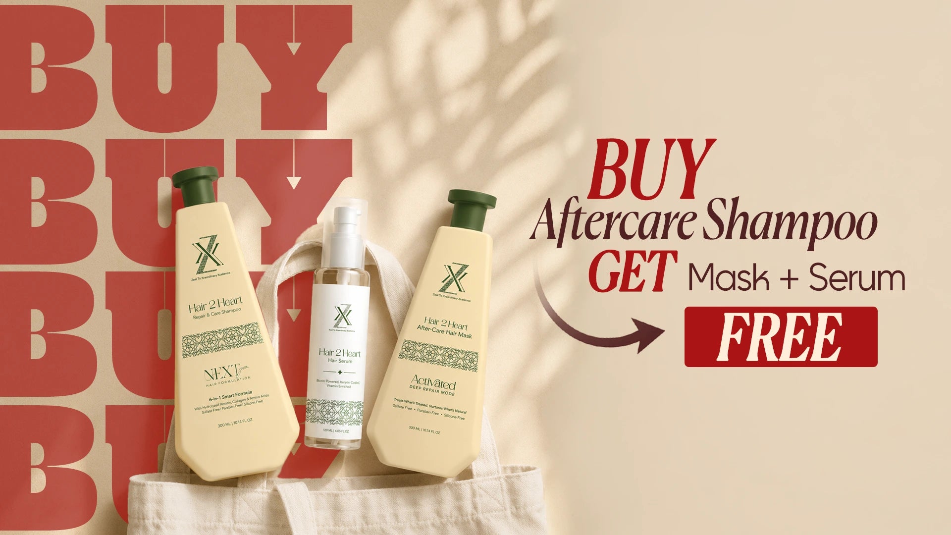 ZXX Haircare: Sulfate-Free Shampoo, Mask & Serum | Salon-Treated