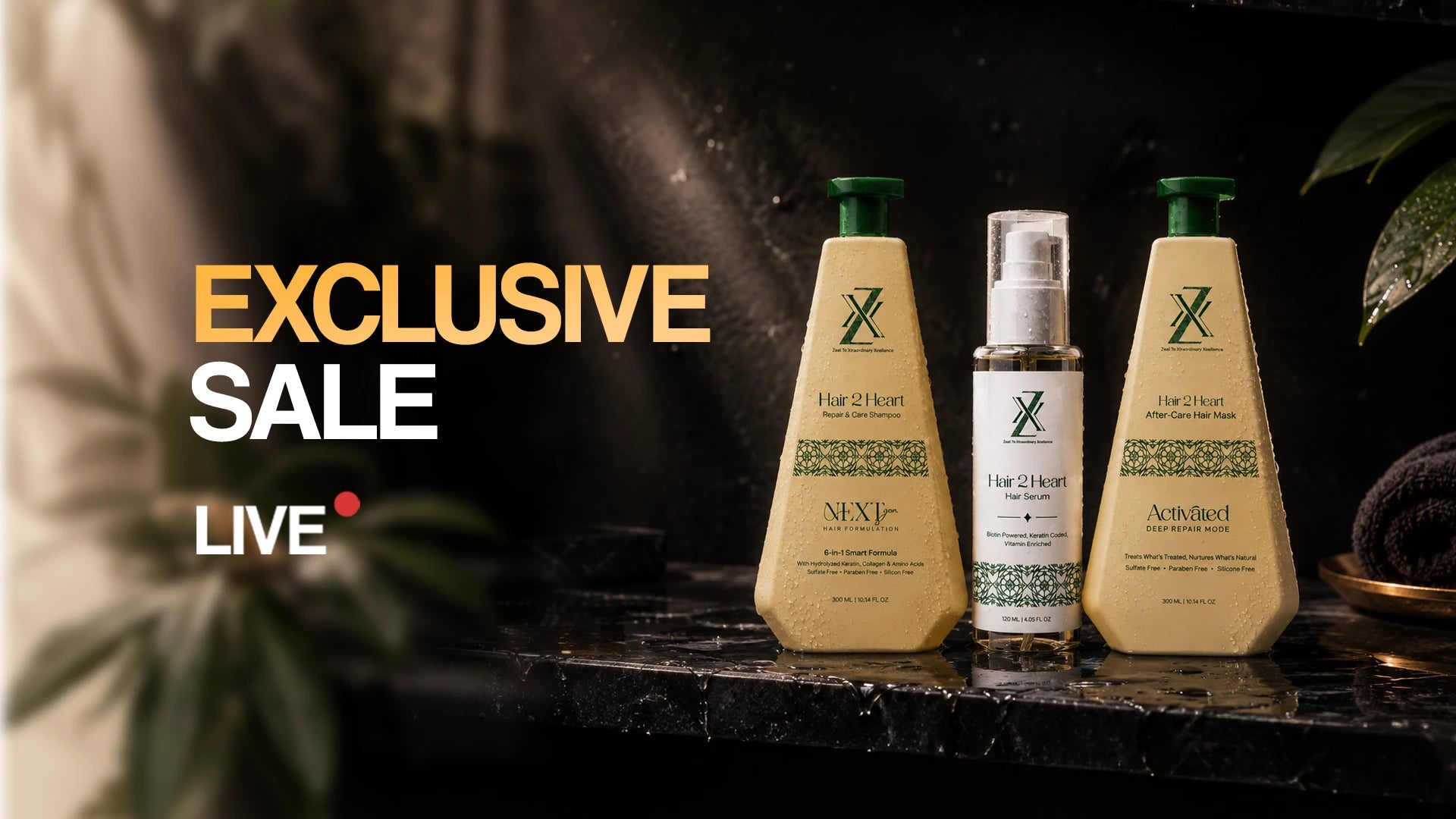 ヘアケア ZXX Haircare: Sulfate-Free Shampoo, Mask & Serum | Salon-Treated