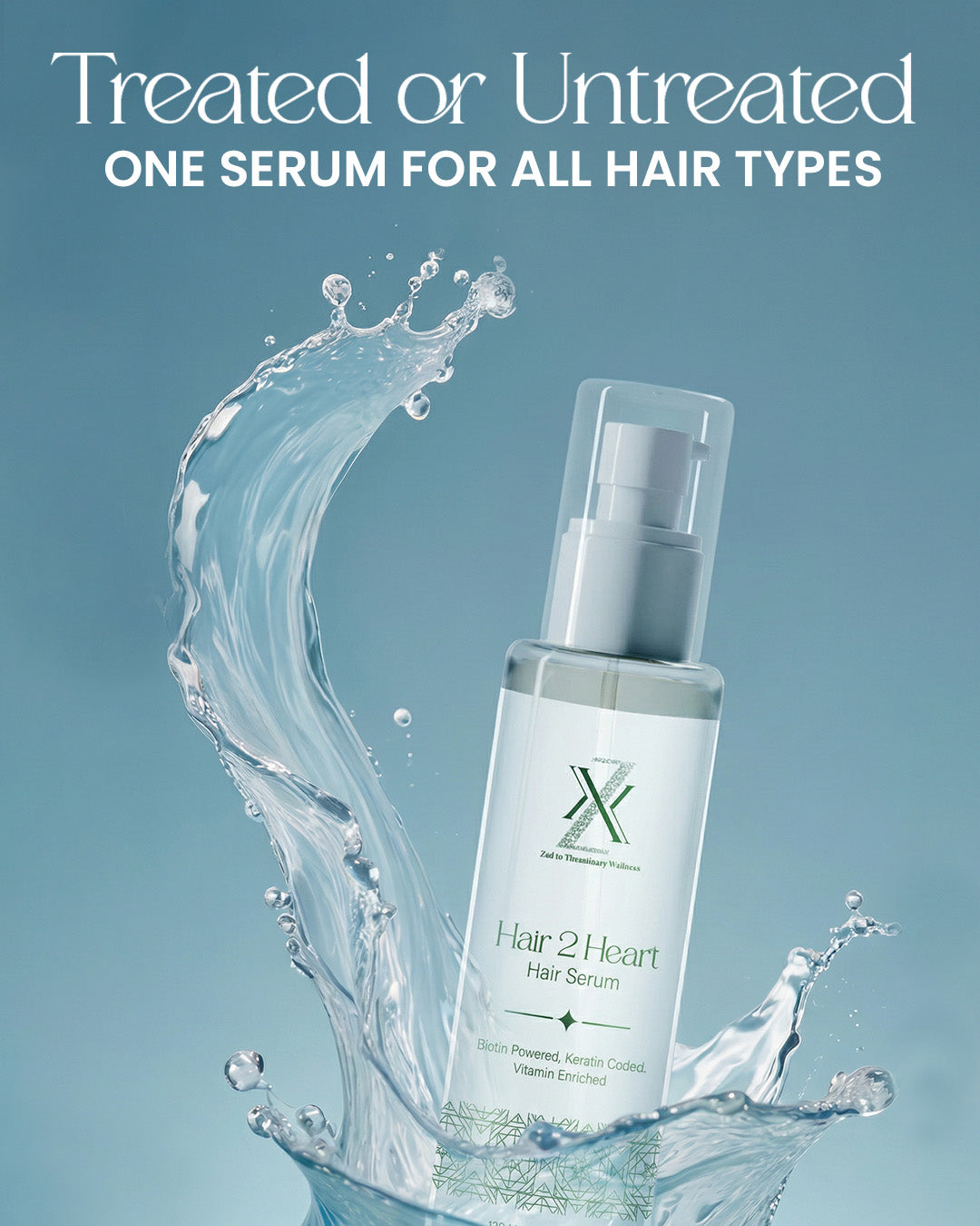 ZXX Hair2Heart Anti Frizz Hair Serum | Unisex