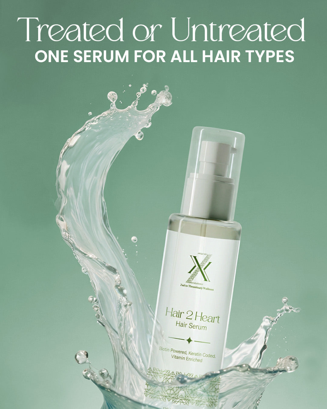 ZXX Hair2Heart Anti Frizz Hair Serum | Unisex