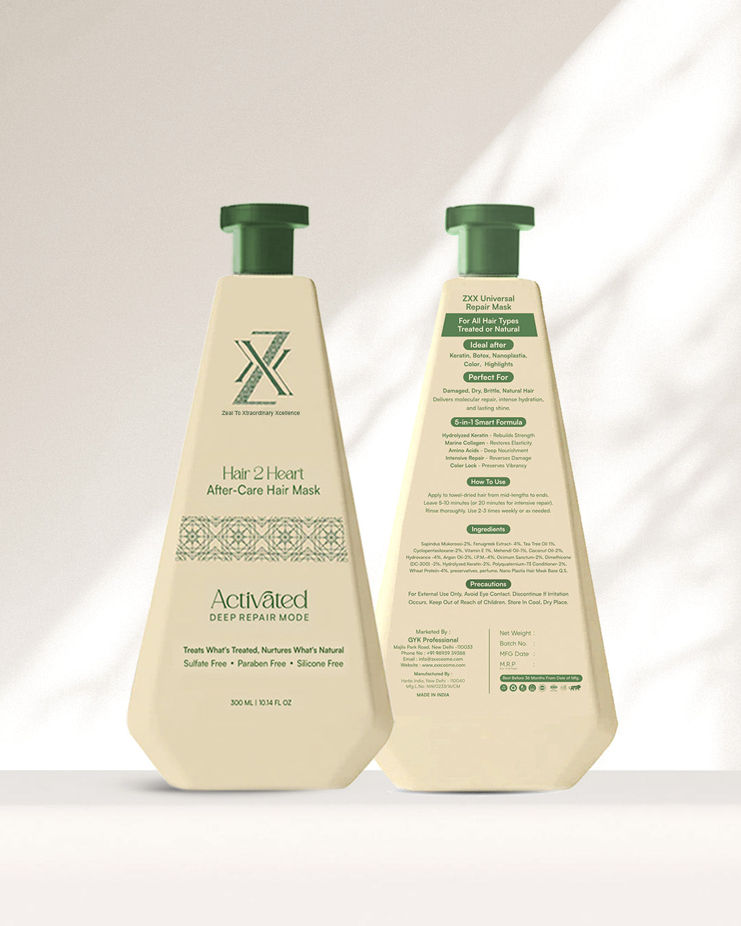 ZXX After Care Hair Mask For Women | Both Treated & Natural