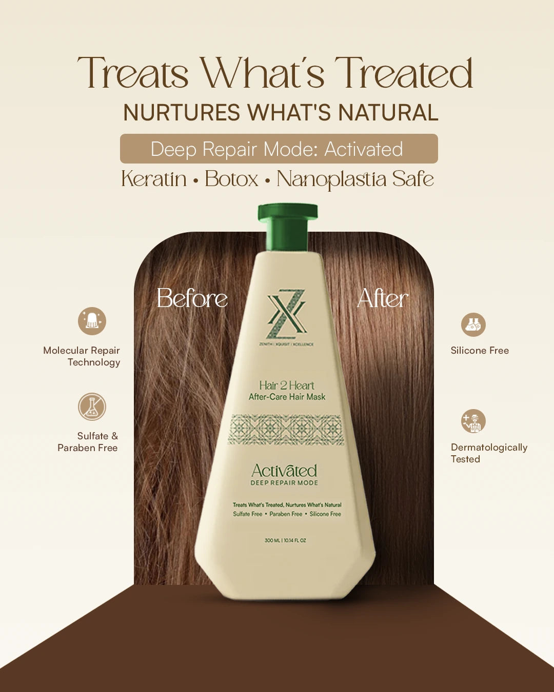 Hair2Heart Hair Mask for women