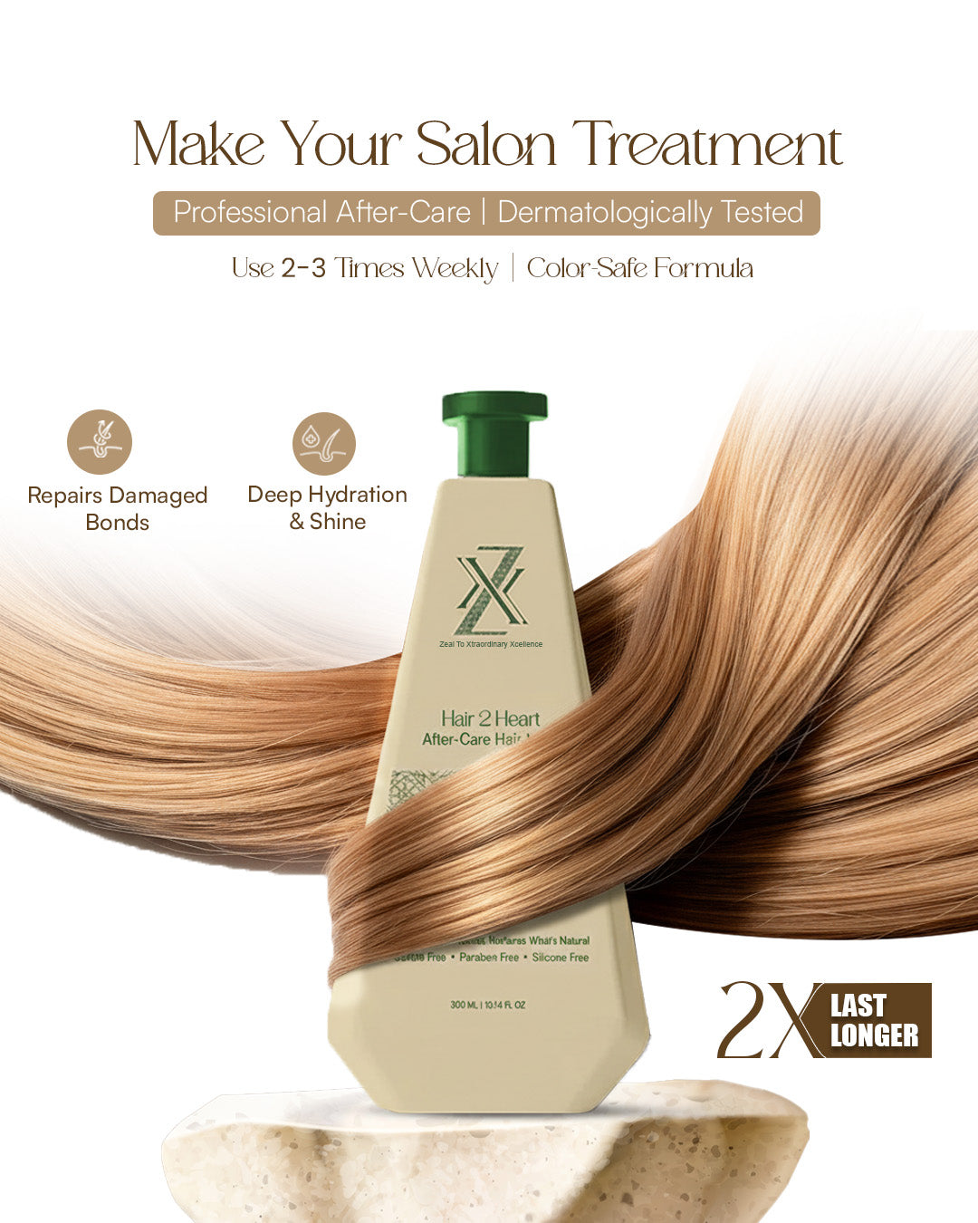 ZXX After Care Hair Mask For Women | Both Treated & Natural