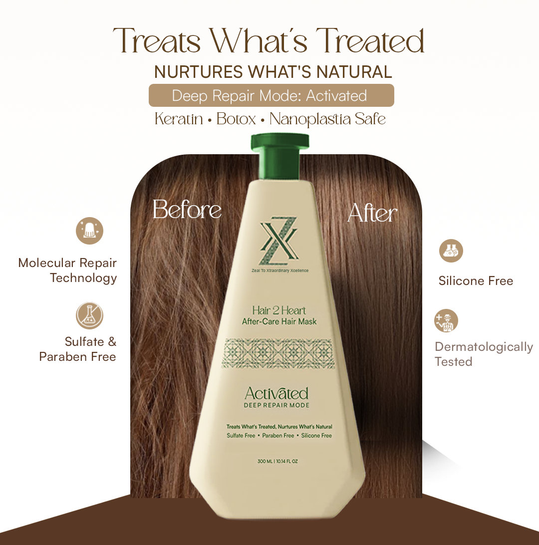 ZXX After Care Hair Mask For Women | Both Treated & Natural