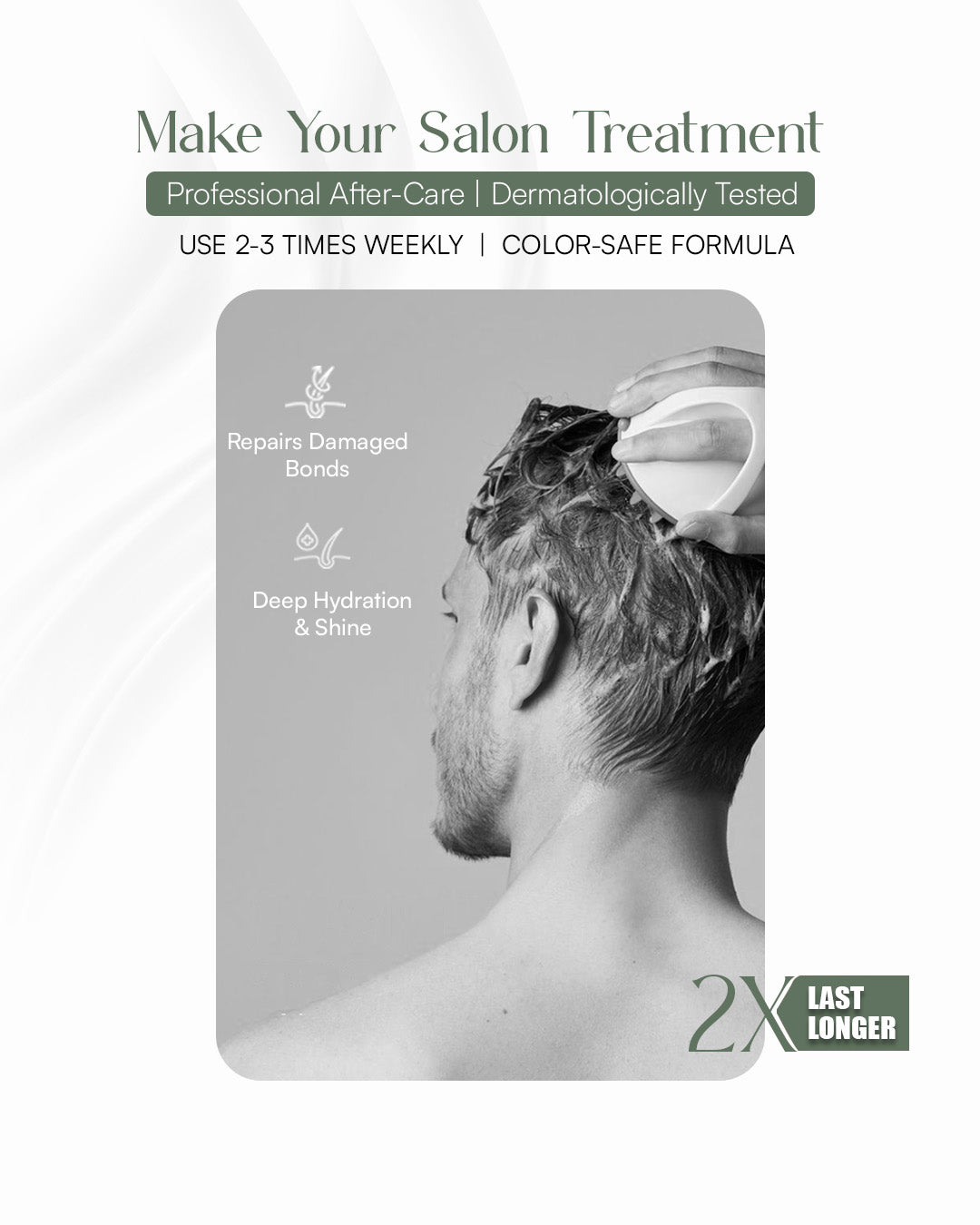 ZXX After Care Hair Mask For Men | Both Treated & Natural