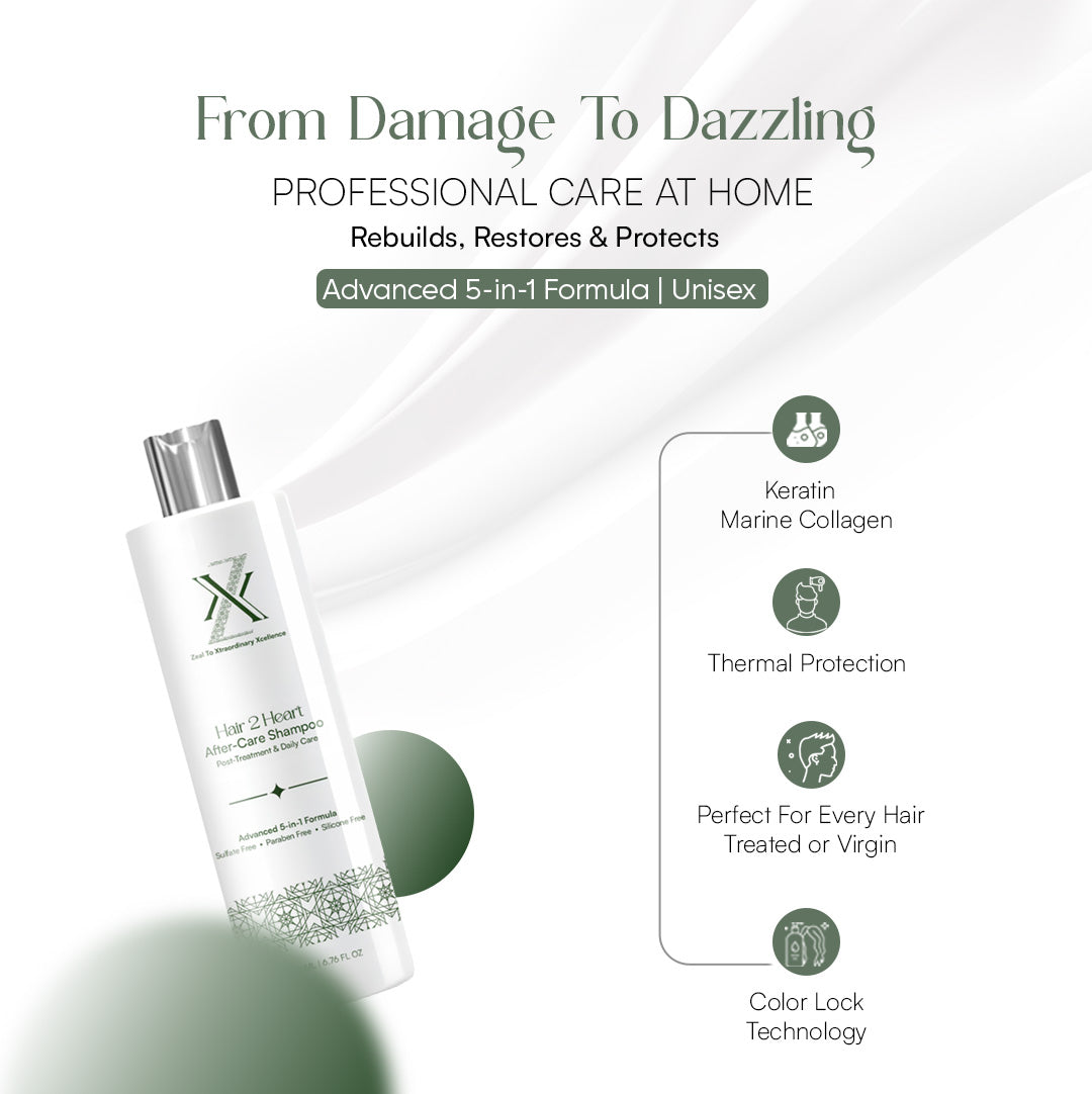 ZXX After Care Shampoo For Men| Keratin | Botox | Nanoplastia