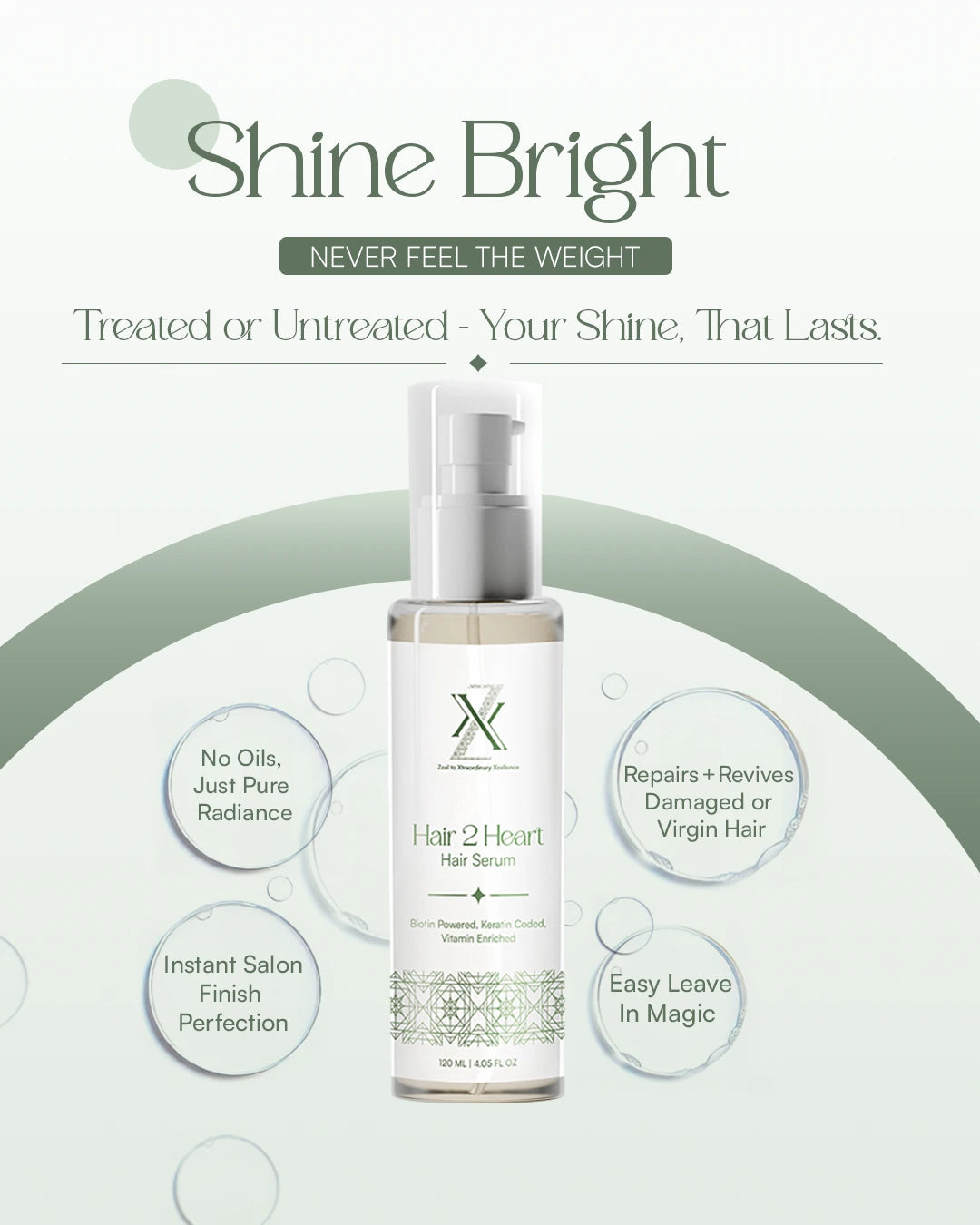 Hair2Heart Hair Serum for Women