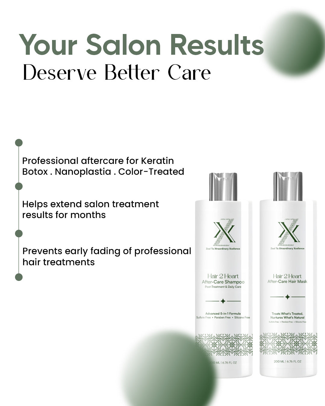 Best Hair Care Combo For Men | Shampoo + Mask | Treated & Untreated Hair